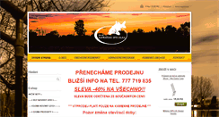 Desktop Screenshot of kaprarskaspecialka.cz